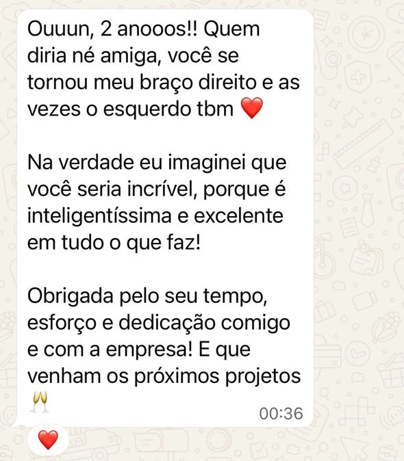 Depoimento de cliente